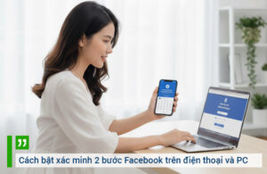 Cách bảo mật 2 lớp Facebook trên điện thoại và máy tính